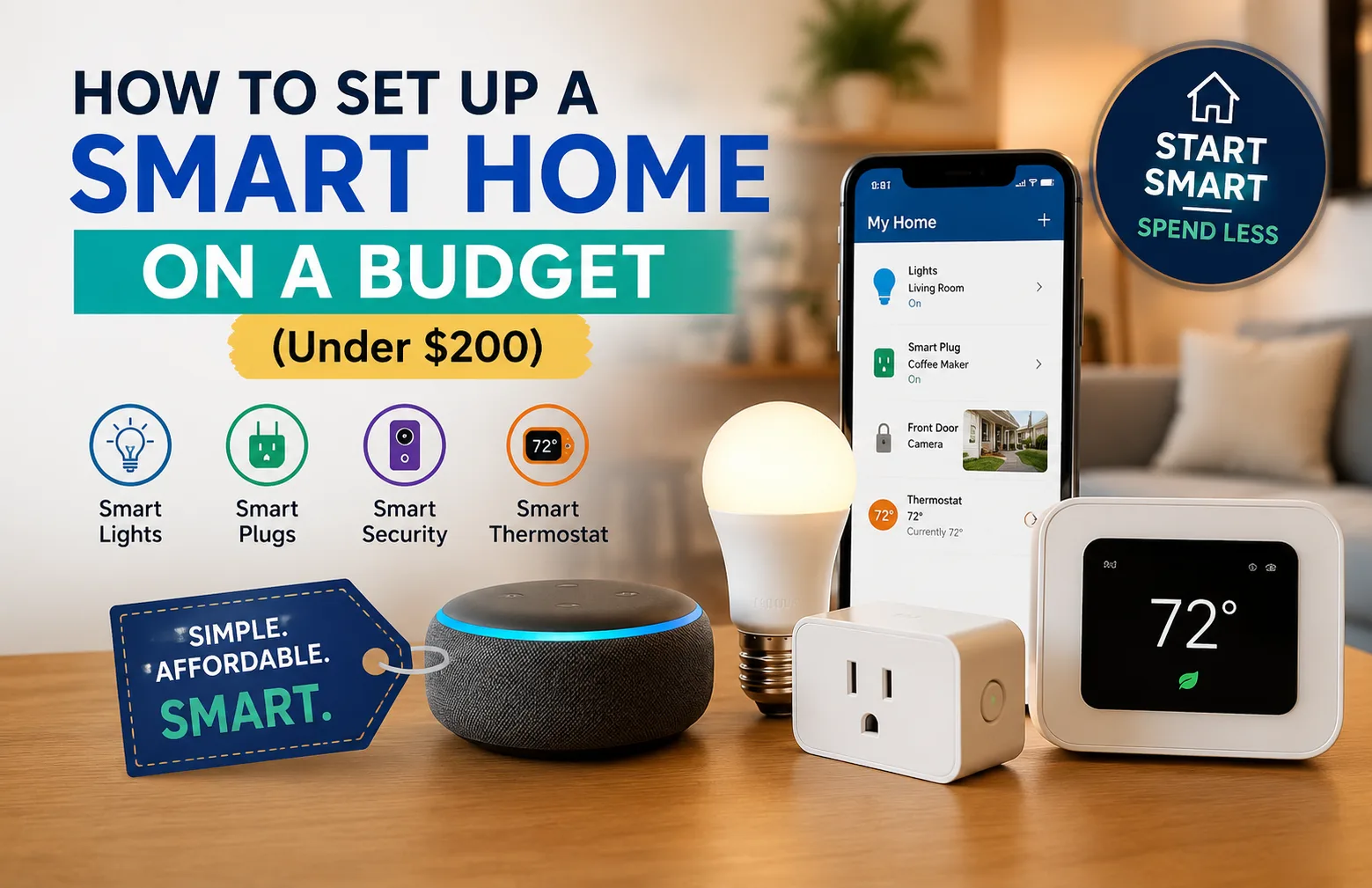 How to Set Up a Smart Home on a Budget (Complete Beginner’s Guide)