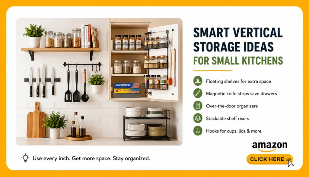 Smart kitchen organization ideas for small spaces