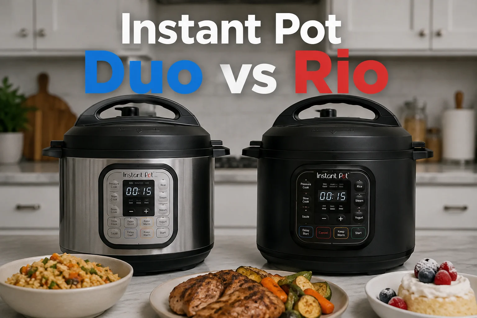 Instant Pot Duo vs Rio: Expert Review You Need